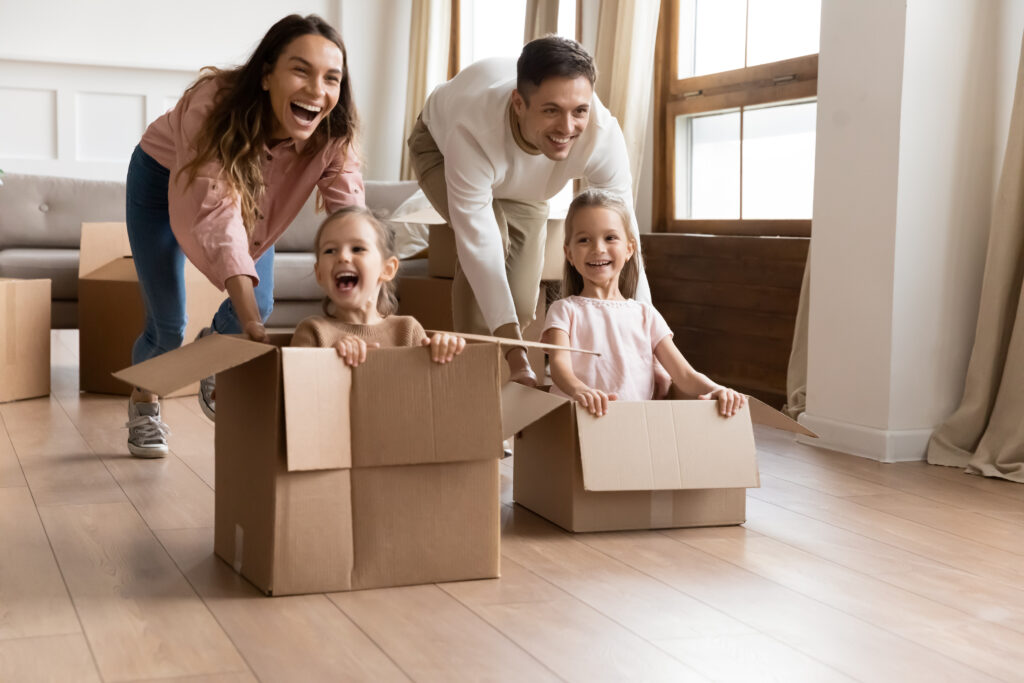 traslocare con bambini piccoli